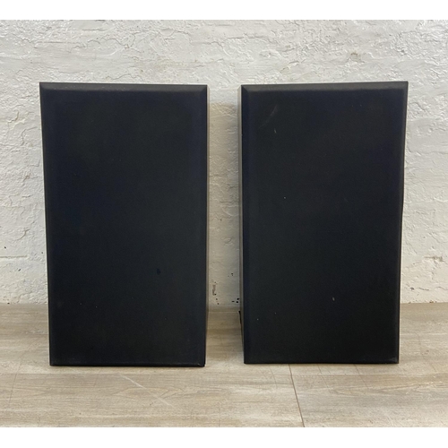 1482 - A pair of Acoustic Studio Monitor Series 3311 8Ω three-way hi-fi speakers with hi and mid frequency ... 