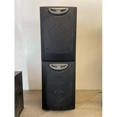 1491 - Five speakers to include, one Gale SAT10 8Ω, one Aiwa SX-NV200 4Ω etc.