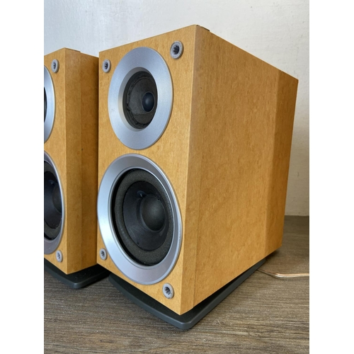 1492 - Four pairs of Panasonic speakers to include SB-PM25 6Ω, SB-PM17 6Ω, SB-PM22 6Ω etc.