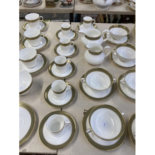 406 - Eighty pieces of Royal Doulton Belvedere bone china