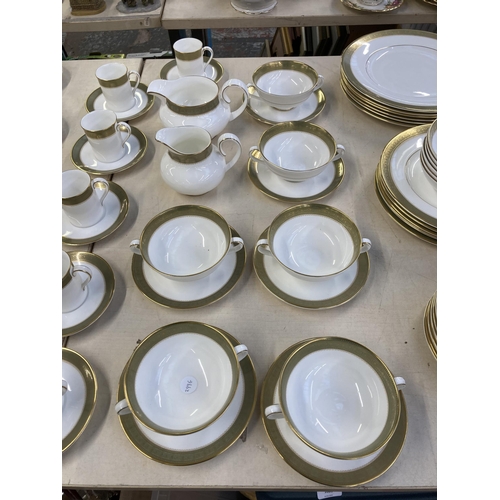 406 - Eighty pieces of Royal Doulton Belvedere bone china