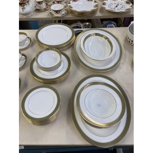 406 - Eighty pieces of Royal Doulton Belvedere bone china