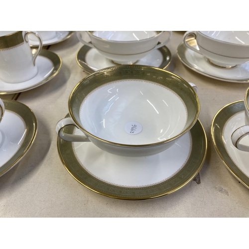 406 - Eighty pieces of Royal Doulton Belvedere bone china