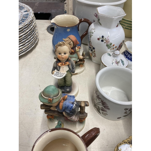 400 - Twenty five pieces of ceramics to include Shelley Woodland 13348 plate, two Beswick Beatrix Potter f... 