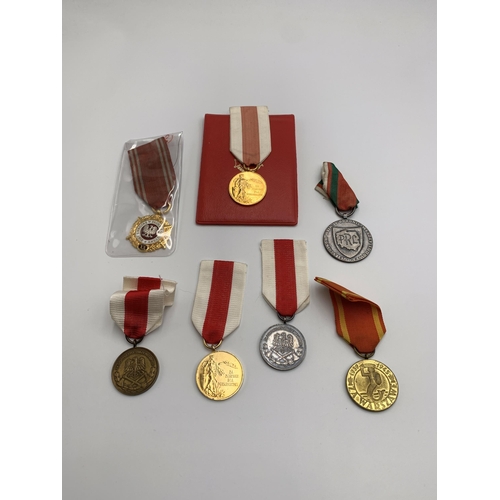 2367 - Seven Polish military medals