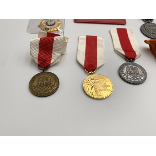 2367 - Seven Polish military medals