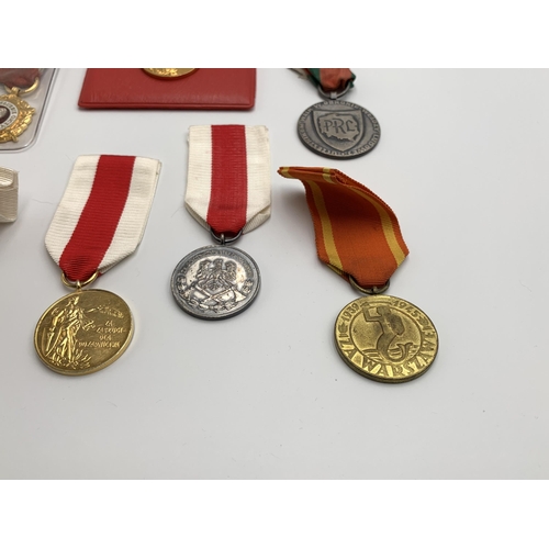 2367 - Seven Polish military medals