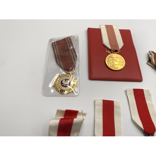 2367 - Seven Polish military medals