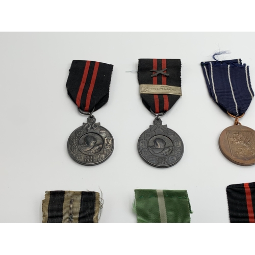 2371 - Eight Finnish military medals to include Liberty War, Continuation War, Winter War 1939-1940 etc.