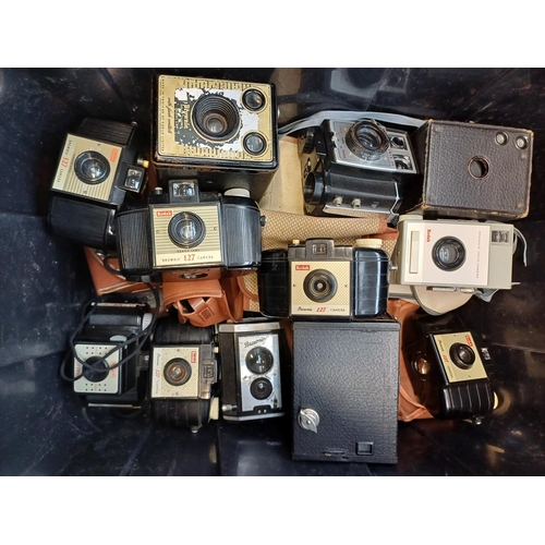 679 - A collection of Kodak boxed cameras