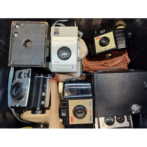 679 - A collection of Kodak boxed cameras