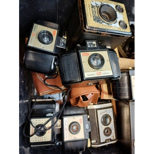 679 - A collection of Kodak boxed cameras