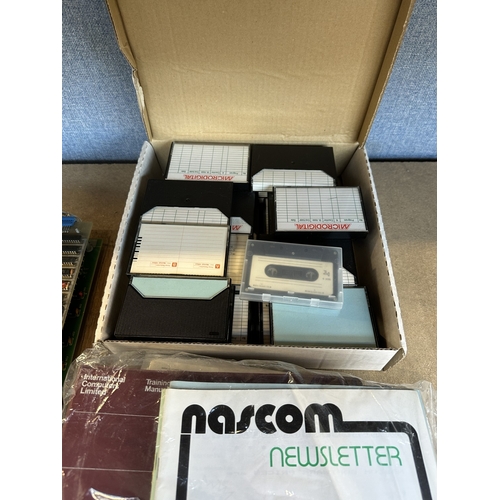 A vintage NASCOM personal computer