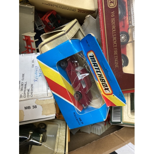 997 - Three boxes containing Renault Clio Sport diecast model vehicle, Action Man figurine, Days Gone diec... 