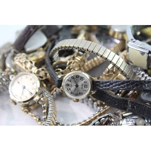 2074 - Approx. forty hand wind lady's wristwatches