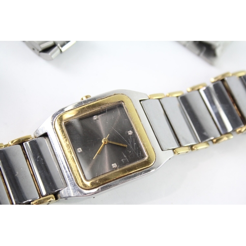 2078 - Six quartz men's wristwatches to include Avia 2000, DKNY etc.