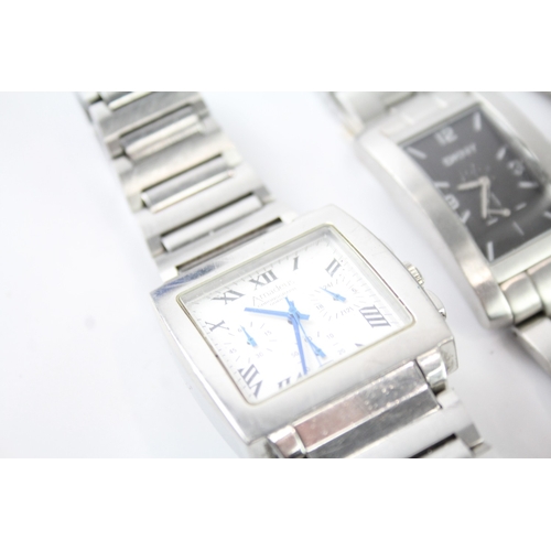 2078 - Six quartz men's wristwatches to include Avia 2000, DKNY etc.