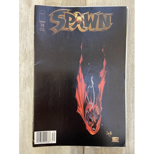 772 - One box containing approx. one hundred and sixty Image comics includes Spawn #12 (two copies), #15, ... 