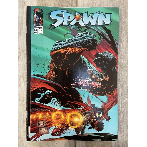 772 - One box containing approx. one hundred and sixty Image comics includes Spawn #12 (two copies), #15, ... 