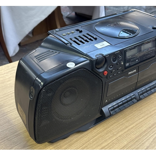 Lot - Three Philips portable radios serial number n/a