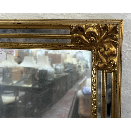 20 - A 19th century style gilt framed wall mirror - approx. 163cm x 63cm