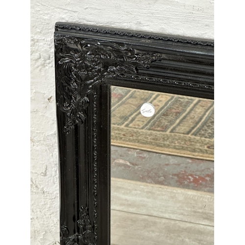 21 - Two 19th century style framed wall mirrors - largest approx. 75cm x 63cm