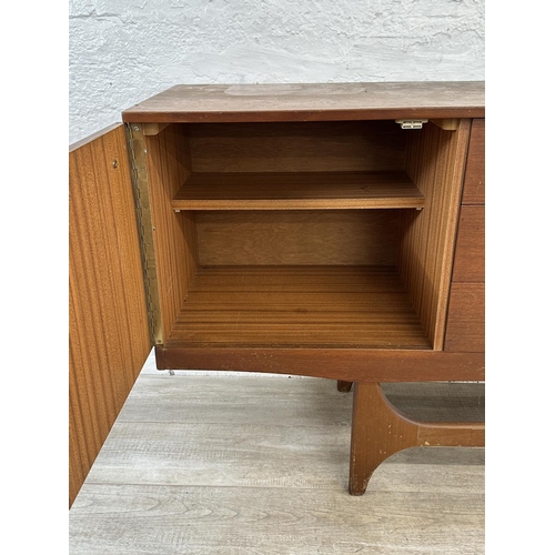 301 - A mid 20th century Stateroom by Stonehill teak sideboard - approx. 73cm high x 198cm wide x 43cm dee... 