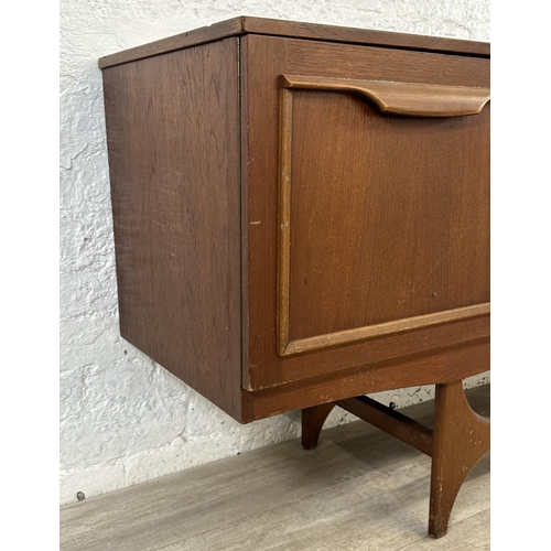 301 - A mid 20th century Stateroom by Stonehill teak sideboard - approx. 73cm high x 198cm wide x 43cm dee... 