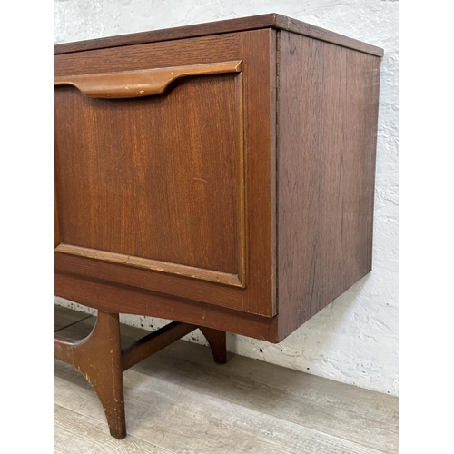 301 - A mid 20th century Stateroom by Stonehill teak sideboard - approx. 73cm high x 198cm wide x 43cm dee... 