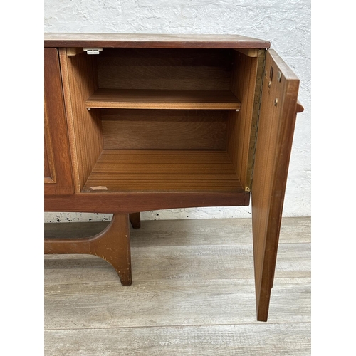 301 - A mid 20th century Stateroom by Stonehill teak sideboard - approx. 73cm high x 198cm wide x 43cm dee... 