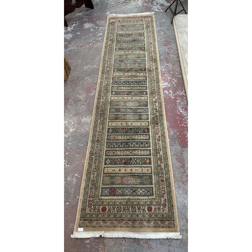 7 - A Unique Loom Kashkuli Gabbeh Collection hall runner - approx. 305cm x 80cm