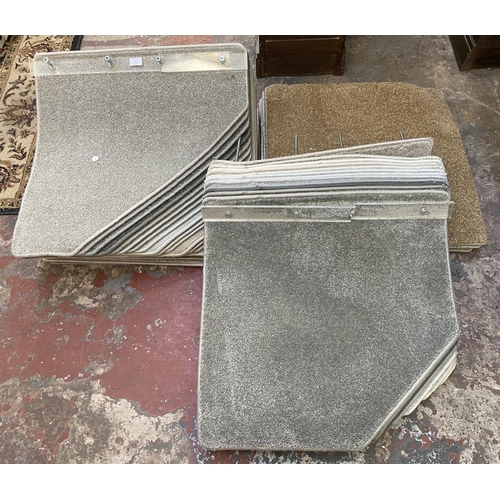 70 - Thirty eight Corlar Apollo Plus carpet samples