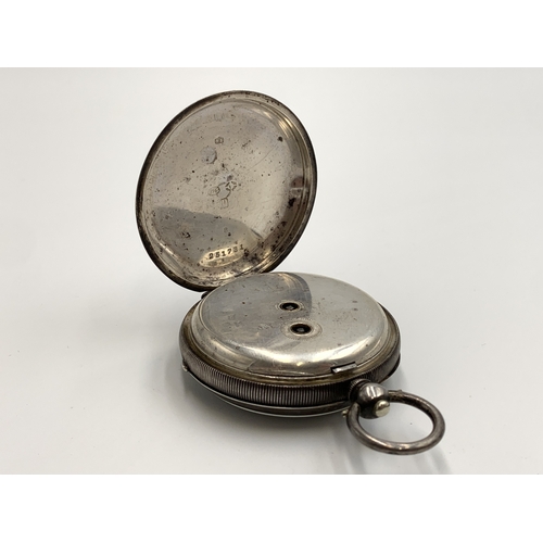 2067 - An Edwardian Ford and Galloway Ltd Birmingham hallmarked London import .925 silver cased key wind op... 