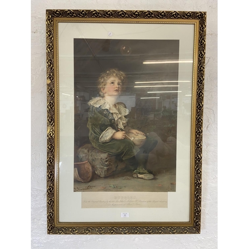 472 - A gilt framed Sir John Everett Millais print titled 