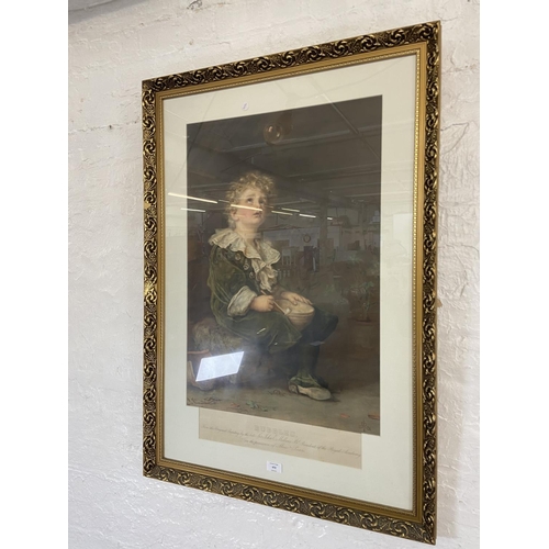 472 - A gilt framed Sir John Everett Millais print titled 