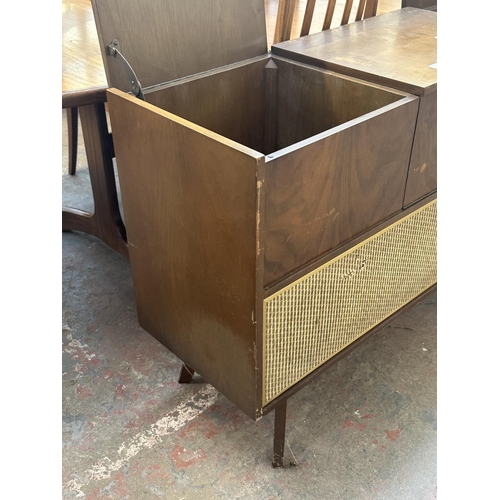 A mid 1960s Ekco SRG431 stereo radiogram comprising four band receiver ...