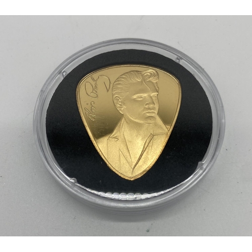 2277 - A cased The London Mint Office Elvis Presley The Official Plectrum Coin Collection with certificates... 
