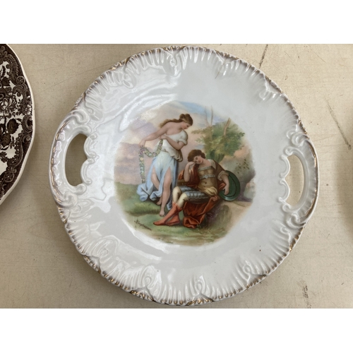 293 - Ten ceramic collector's plates to include Meissen, Limoges, Coalport, Palissy, Villeroy & Boch etc.