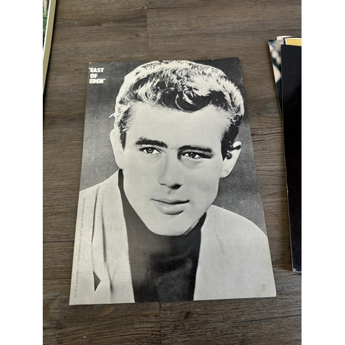 Twelve movie poster cards to include Blade Runner, Mel Gibson, Marilyn ...