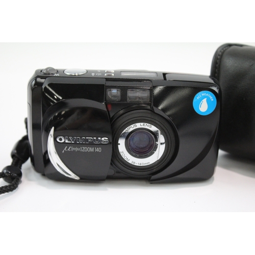 58 - An Olympus µ[mju:] Zoom 140 compact all-weather 35mm camera
