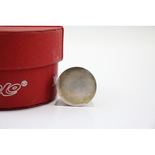 A boxed My Last Rolo hallmarked sterling silver ornament - approx ...
