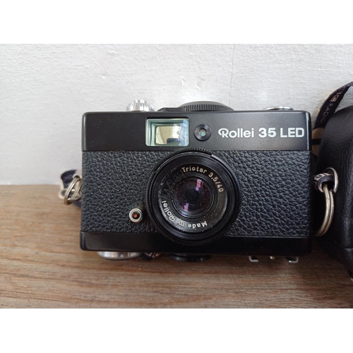 Rollei 35 Led Fotokamera Rollei 35 LED Objektiv Made By Rollei