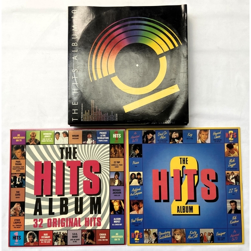 150 - 'The Hits Album' 12-inch vinyl record collection includes ten double albums volume one to volume ten... 