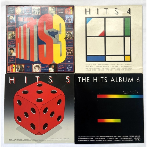 150 - 'The Hits Album' 12-inch vinyl record collection includes ten double albums volume one to volume ten... 
