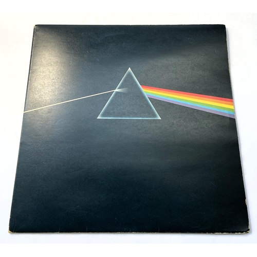151 - Pink Floyd 'Dark Side Of The Moon' 12-inch vinyl record original first pressing 1973 album solid blu... 