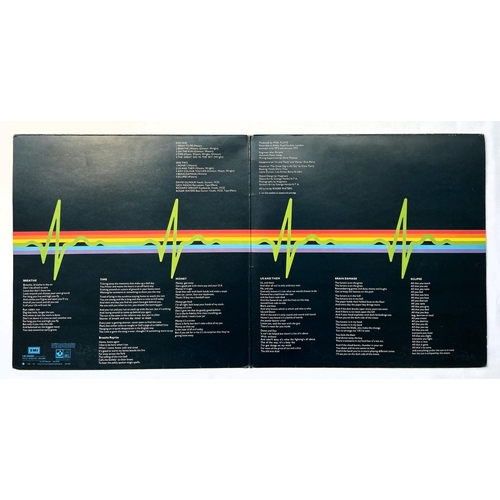 151 - Pink Floyd 'Dark Side Of The Moon' 12-inch vinyl record original first pressing 1973 album solid blu... 