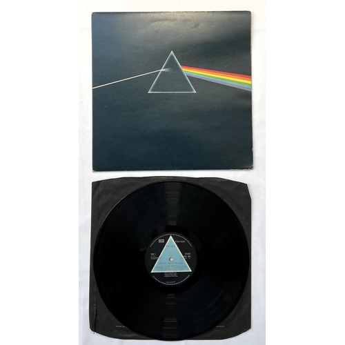 151 - Pink Floyd 'Dark Side Of The Moon' 12-inch vinyl record original first pressing 1973 album solid blu... 