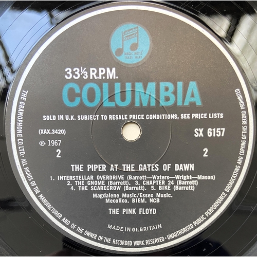 152 - Pink Floyd 'The Piper At The Gates Of Dawn' 12-inch vinyl record original first pressing 1967 album ... 
