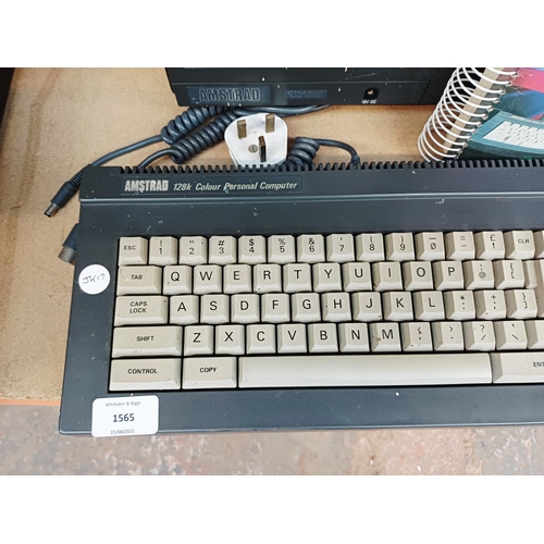 Amstrad 128K Colour Personal Computer Avec Moniteur CTM 644 - Vintage, Pour Collection