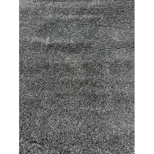 A Think Rugs Sierra dark grey rug - approx. 220cm long x 160cm wide